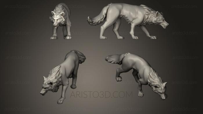 Animal figurines (STKJ_0475) 3D model for CNC machine